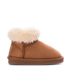 NWT Apres unisex Toddler Lil Drizzle Low Boot, chestnut-Size 8C